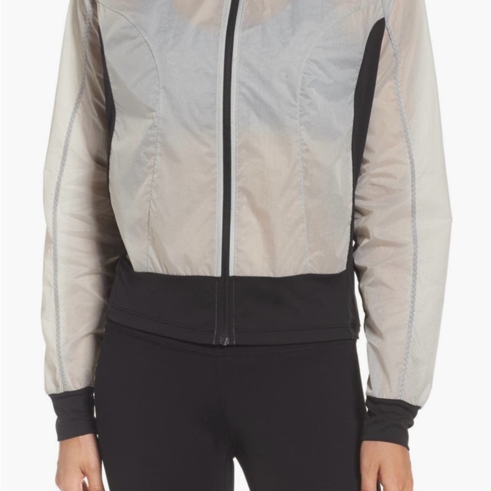 Zella | Bae Bomber Jacket Black & Gray Women’s Size Medium